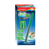 Bolígrafos, Soft Jet, 0.7 mm, Verde, Caja x 12 Unds.